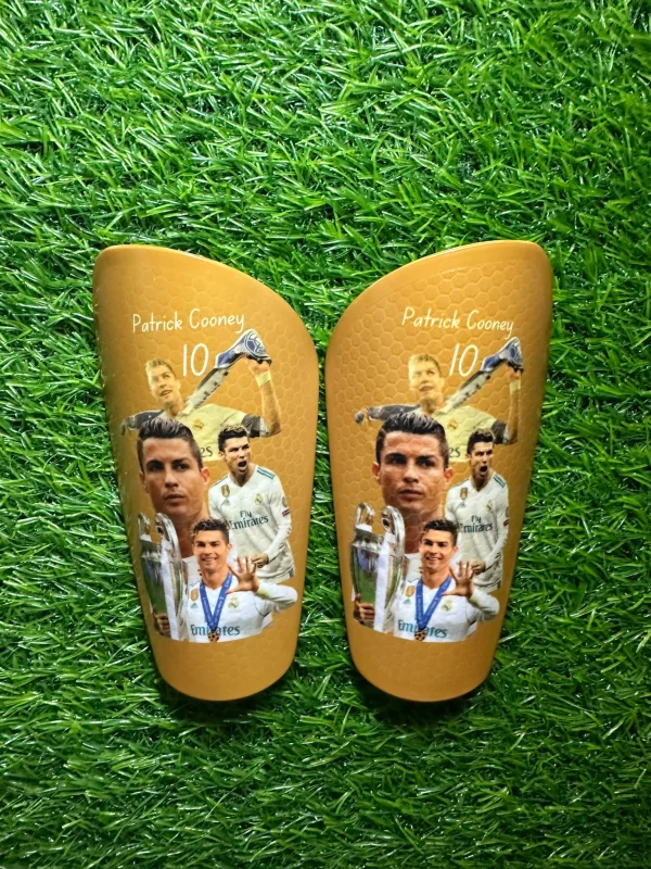 Ronaldo shin pads elite design